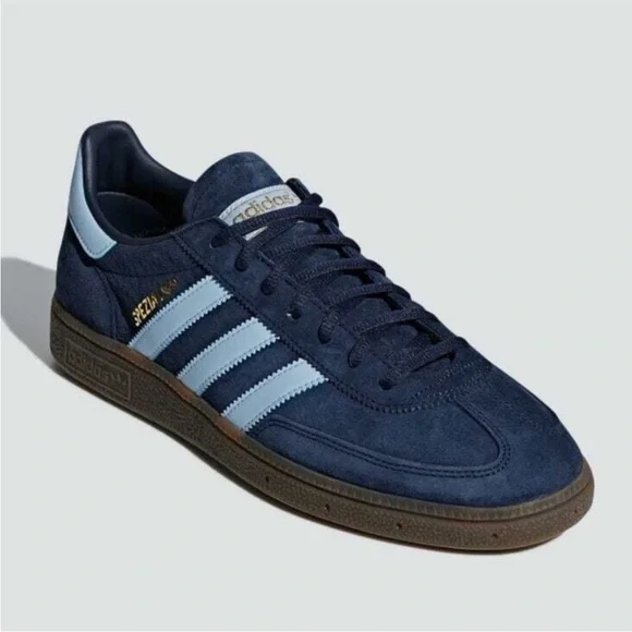adidas Handball Spezial Collegiate Navy / Clear Sky - Picture 1 of 14